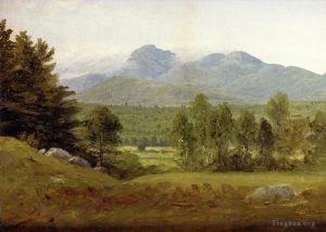 Sanford Robinson Gifford Werk - Skizze des Mount Chocorua New Hampshire