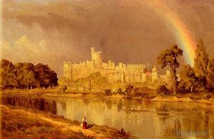 Sanford Robinson Gifford Werk - Studie über Schloss Windsor