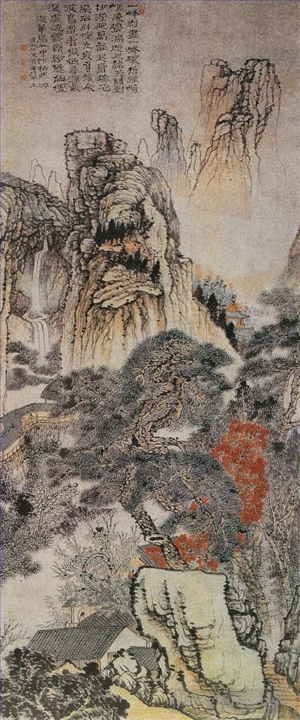 Shi Tao Chinesische Kunst - Huayang-Berg