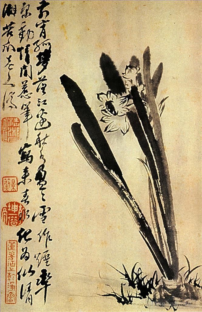 Shi Tao Chinesische Kunst - Die Narzissen 169