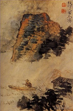 Shi Tao Werk - Die Fischer in der Klippe 169