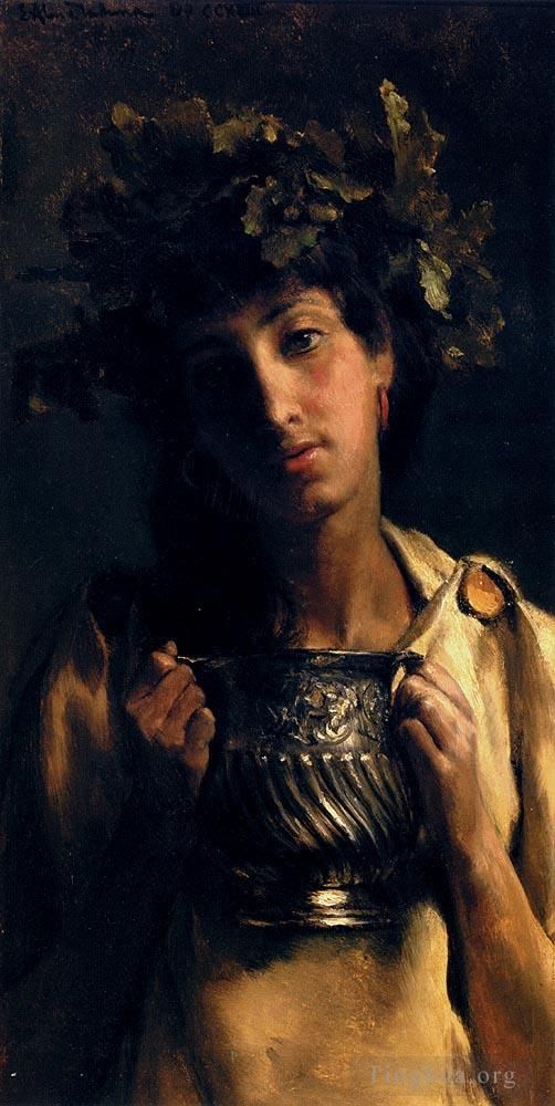 Sir Lawrence Alma-Tadema Ölgemälde - Ein Preis für das Künstlerkorps