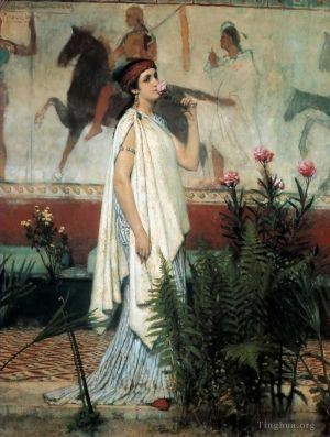 Sir Lawrence Alma-Tadema Werk - Eine griechische Frau