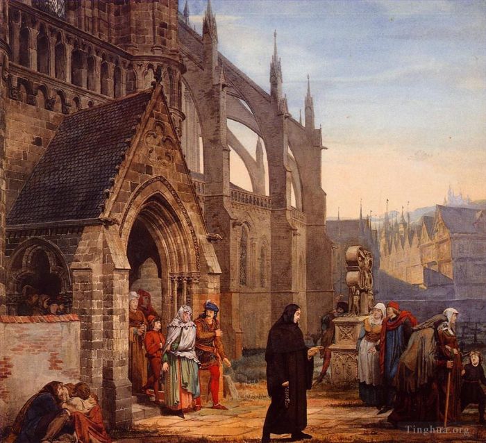 Sir Lawrence Alma-Tadema Ölgemälde - Faust und Margarete