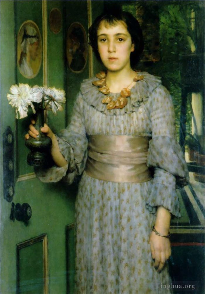 Sir Lawrence Alma-Tadema Ölgemälde - Porträt von Anna Alma Tadema