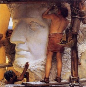 Sir Lawrence Alma-Tadema Werk - Bildhauer im antiken Rom