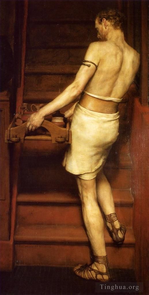 Sir Lawrence Alma-Tadema Ölgemälde - Der Töpfer