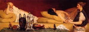 Sir Lawrence Alma-Tadema Werk - Die Siesta