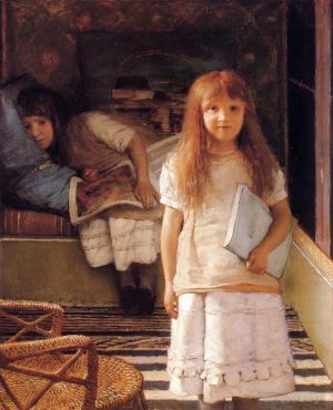 Sir Lawrence Alma-Tadema Werk - Das sind unsere Corner Laurense und Anna Alma Tadema