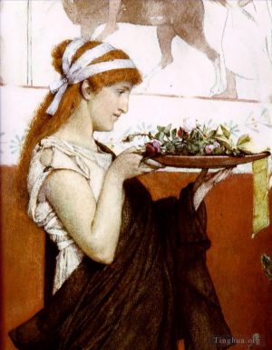 Sir Lawrence Alma-Tadema Werk - Eine Votivgabe