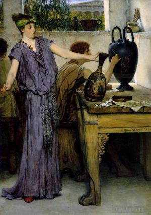Sir Lawrence Alma-Tadema Werk - Töpfermalerei