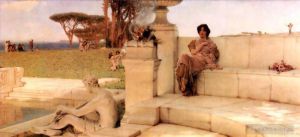 Sir Lawrence Alma-Tadema Werk - Die Stimme des Frühlings