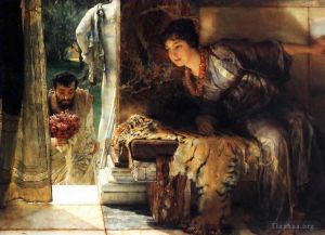 Sir Lawrence Alma-Tadema Werk - Willkommene Schritte