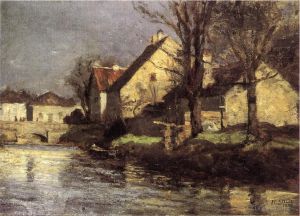 Theodore Clement Steele Werk - Kanal Schlessheim