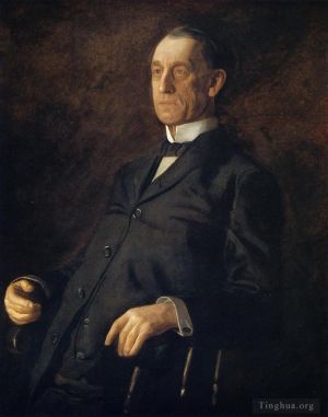 Thomas Cowperthwait Eakins Werk - Porträt von Asburyh W. Lee