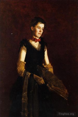 Thomas Cowperthwait Eakins Werk - Porträt von Letitia Wilson Jordan