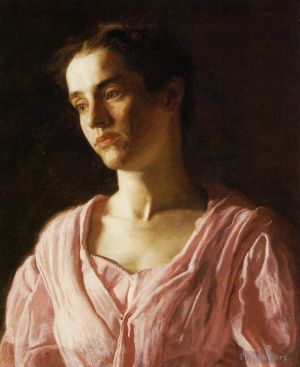 Thomas Cowperthwait Eakins Werk - Porträt von Maud Cook