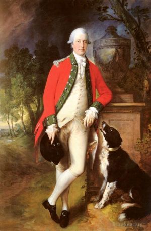 Thomas Gainsborough Werk - Porträt von Oberst John Bullock