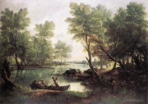 Thomas Gainsborough Werk - Flusslandschaft