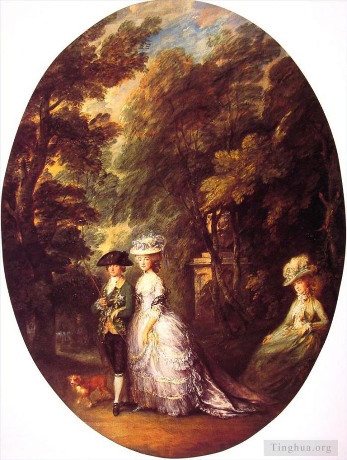 Thomas Gainsborough Ölgemälde - Der Herzog und die Herzogin von Cumberland