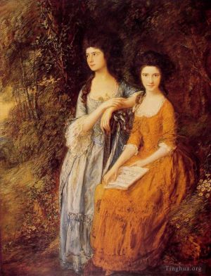 Thomas Gainsborough Werk - Die Linley-Schwestern
