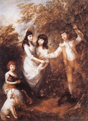 Thomas Gainsborough Werk - Die Marsham-Kinder
