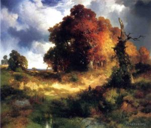Thomas Moran Werk - Herbst