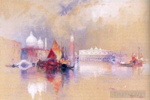 Thomas Moran Werk - Blick auf Venedig
