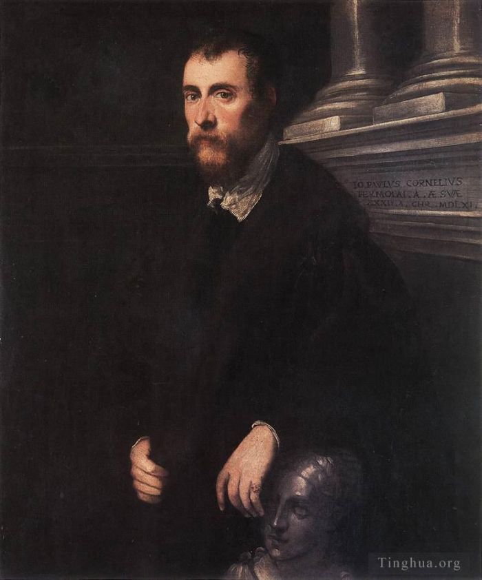 Tintoretto Ölgemälde - Porträt von Giovanni Paolo Cornaro