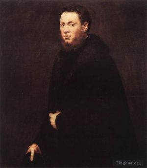 Tintoretto Werk - Porträt eines jungen Herrn