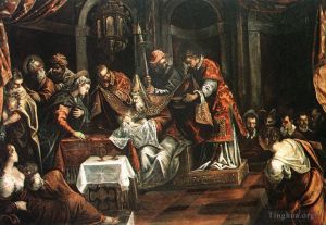 Tintoretto Werk - Die Beschneidung
