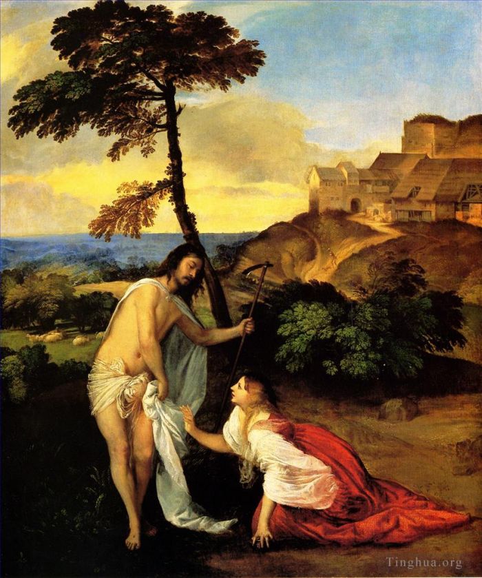 Titian Ölgemälde - Noli me Tangere 1511