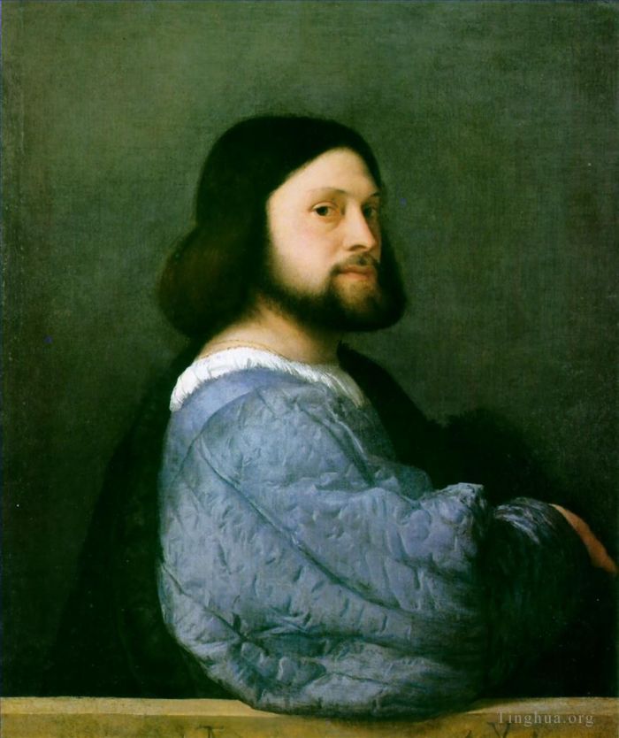 Titian Ölgemälde - Porträt Ariosto