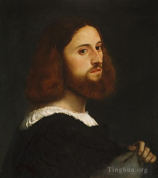 Titian Ölgemälde - Porträt eines Mannes 151The Met