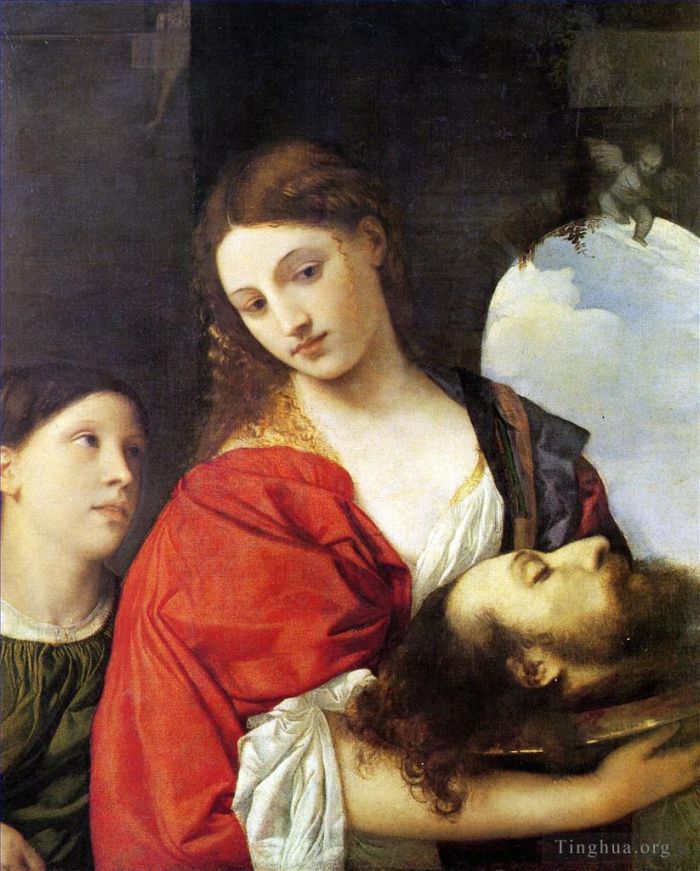 Titian Ölgemälde - Salome 1512