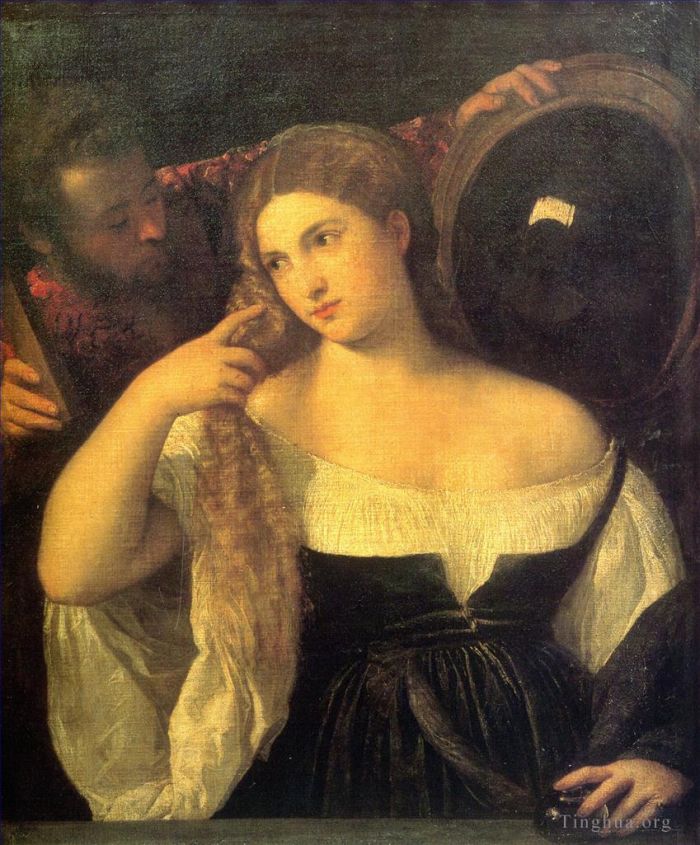 Titian Ölgemälde - Vanitas 1515