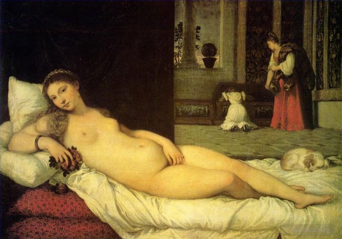 Titian Ölgemälde - Venus von Urbino