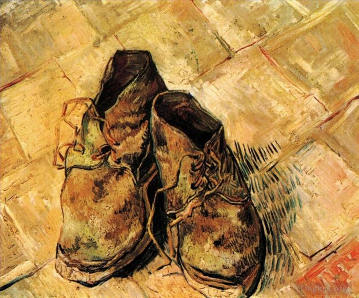 Vincent van Gogh Ölgemälde - Ein paar Schuhe