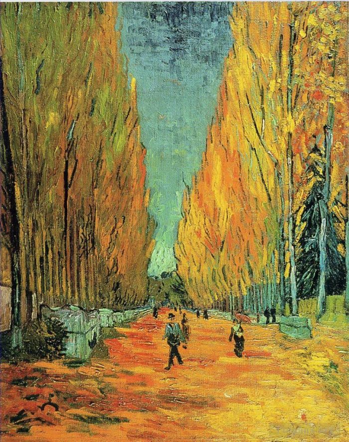 Vincent van Gogh Ölgemälde - Alychamps