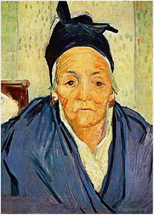 Vincent van Gogh Werk - Eine alte Frau aus Arles