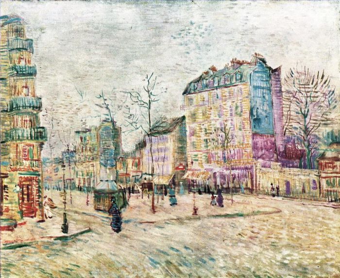 Vincent van Gogh Ölgemälde - Boulevard de Clichy