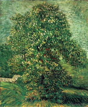 Vincent van Gogh Werk - Blühender Kastanienbaum 2
