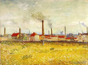 Vincent van Gogh Werk - Fabriken in Asnieres vom Quai de Clichy aus gesehen