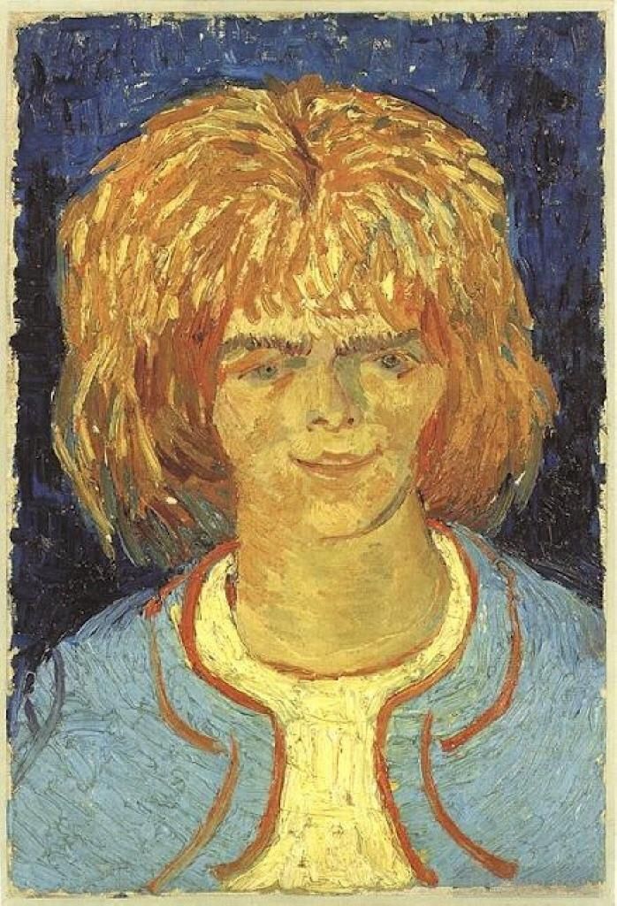 Vincent van Gogh Ölgemälde - Mädchen mit zerzaustem Haar