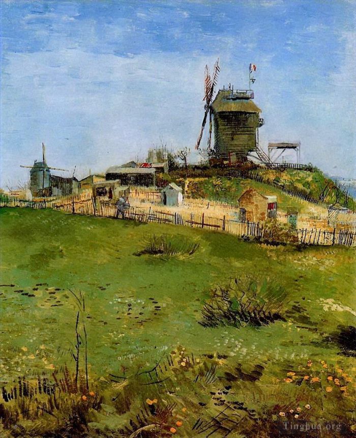 Vincent van Gogh Ölgemälde - Le Moulin de la Gallette