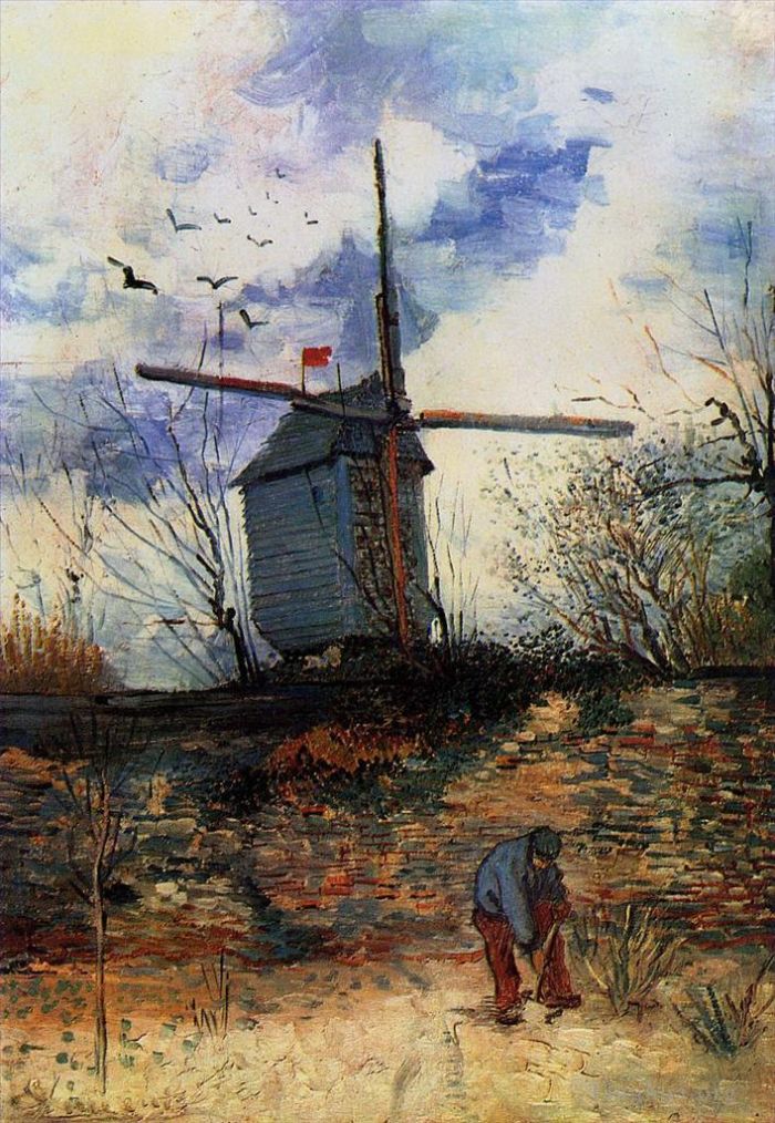 Vincent van Gogh Ölgemälde - Moulin de la Galette