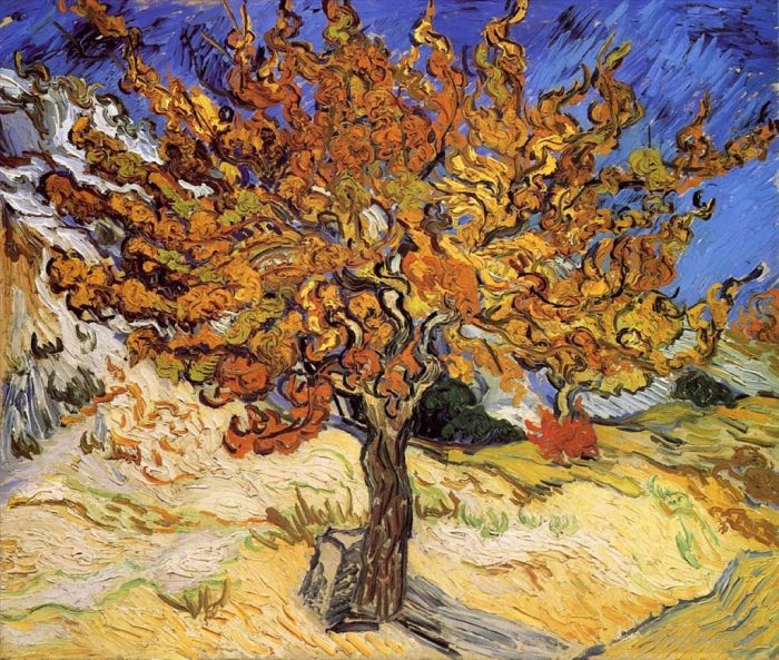 Vincent van Gogh Ölgemälde - Maulbeerbaum