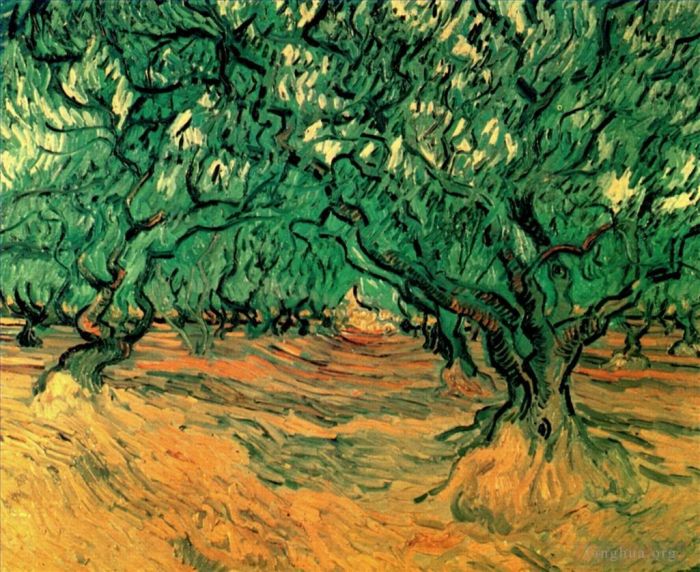 Vincent van Gogh Ölgemälde - Olivenbäume