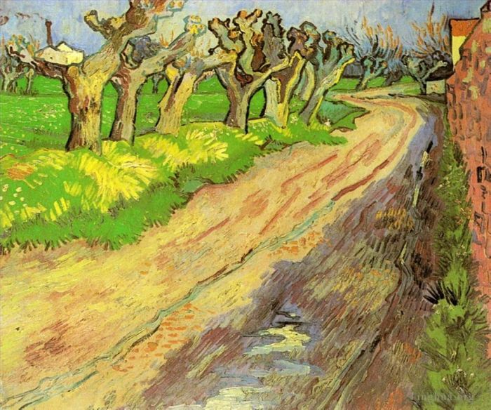 Vincent van Gogh Ölgemälde - Kopfweiden