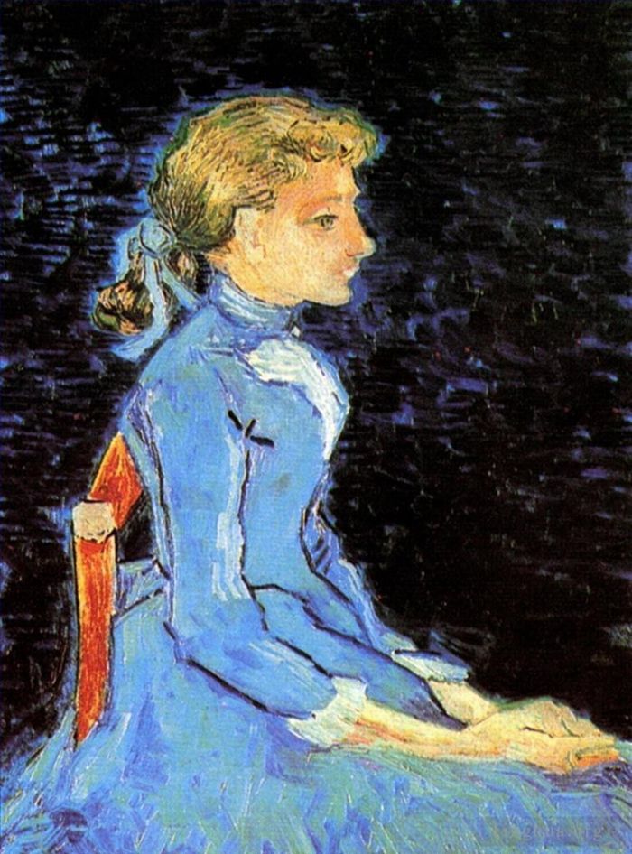 Vincent van Gogh Ölgemälde - Porträt von Adeline Ravoux 2
